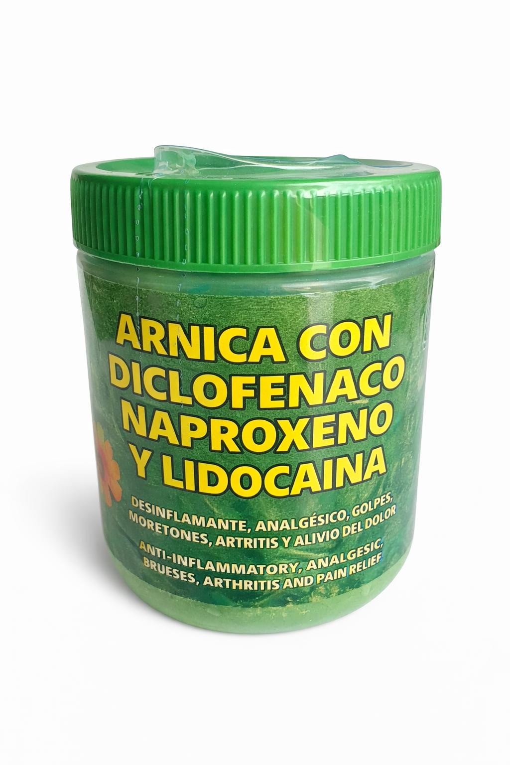 Pomada Gel Arnica Diclo Napro y Lido 125gr.