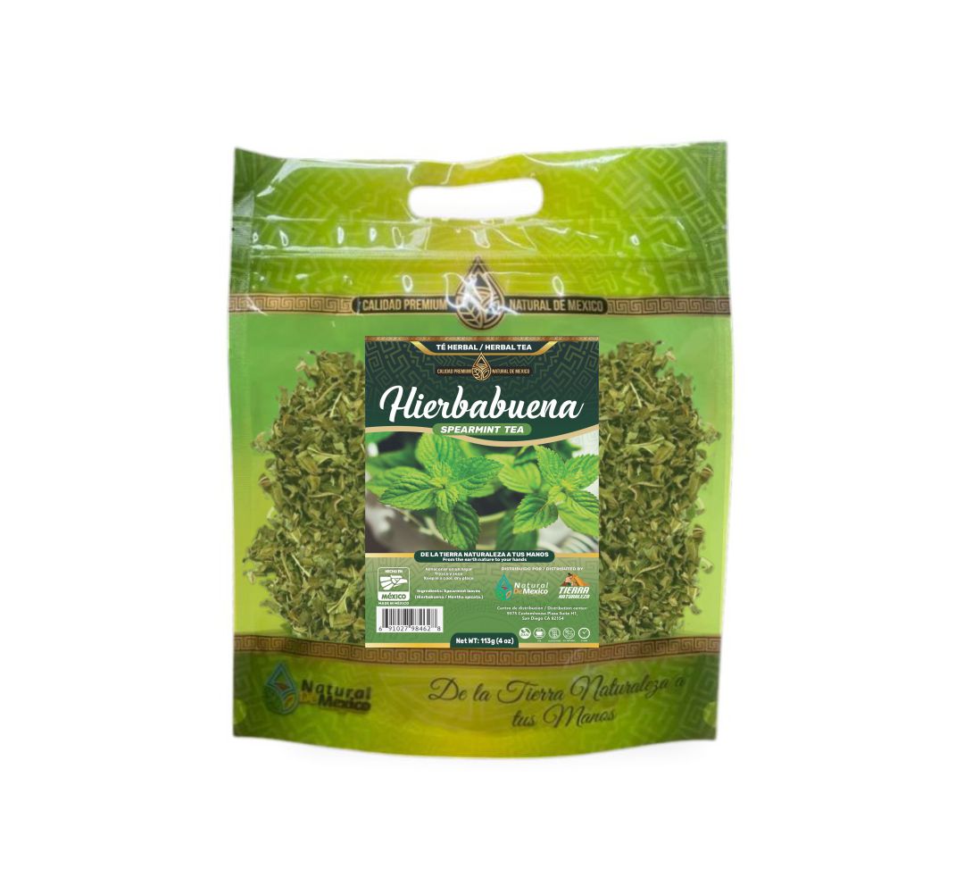 Hierbabuena 4 onzas Te Peppermint Tea 4 Oz.