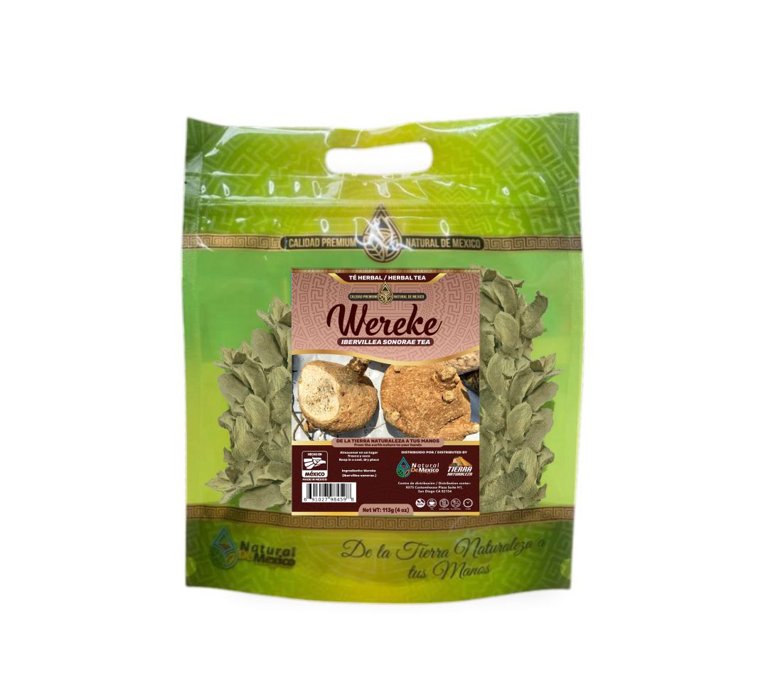 Wereke 4 onzas Te Tea 4 Oz. Herb Herbal Natural