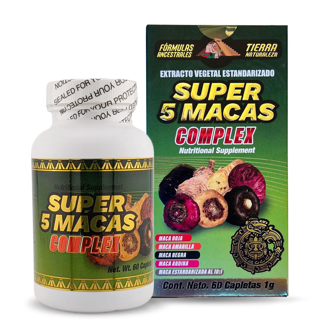 Suplemento 5 Macas Tierra Naturaleza 60 Caplets