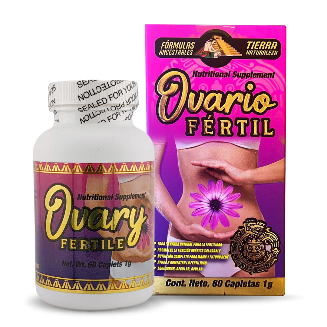 Suplemento Ovario Fertil Tierra Naturaleza 60 Caplets