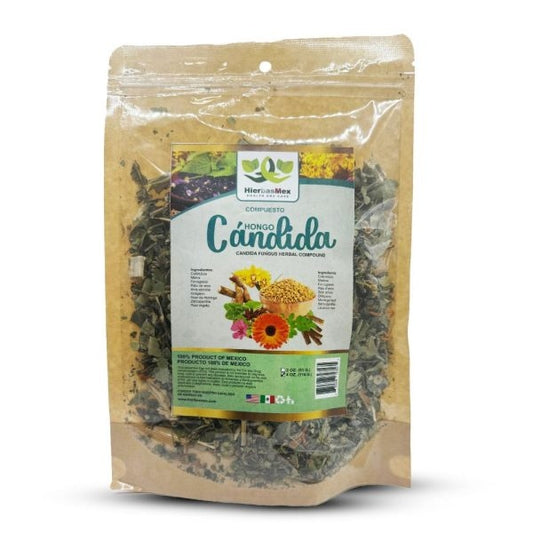 Compuesto Herbal Hongo Candida Herbal Compound 100% Natural Wild Crafted 4 oz.