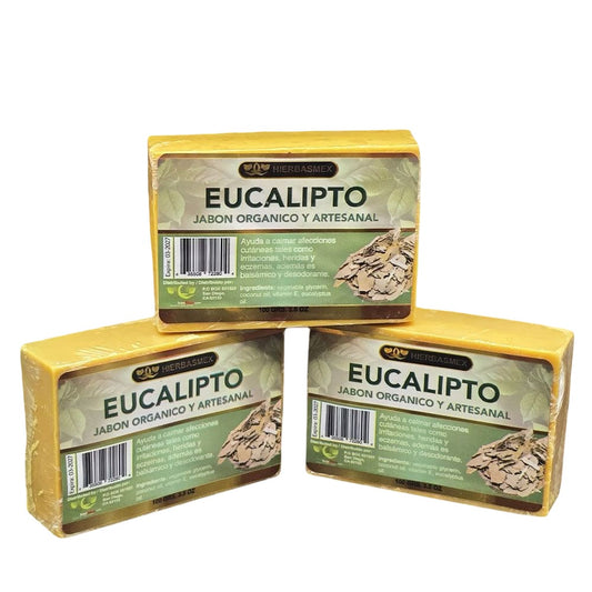 3 Pack Jabon de Barra Eucalipto Eucalyptus