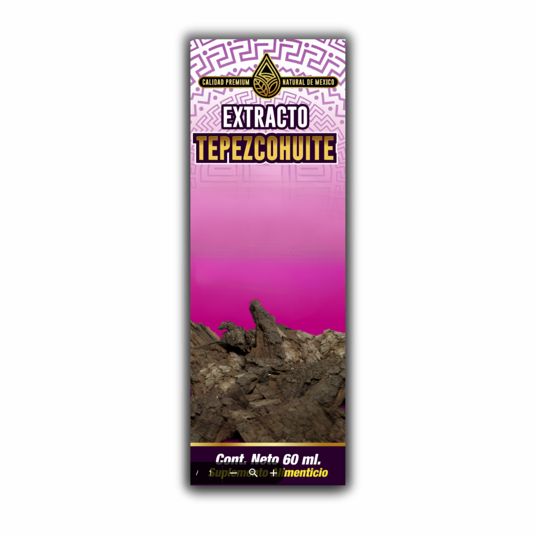 Extracto de Tepezcohuite 60 Ml. Premium