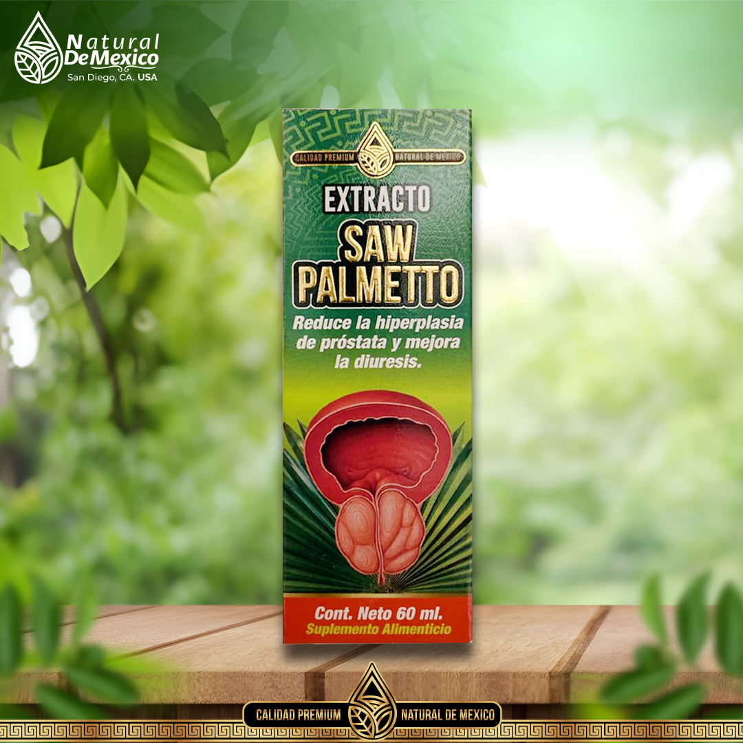 Extracto Saw Palmetto Extract 60 ML.