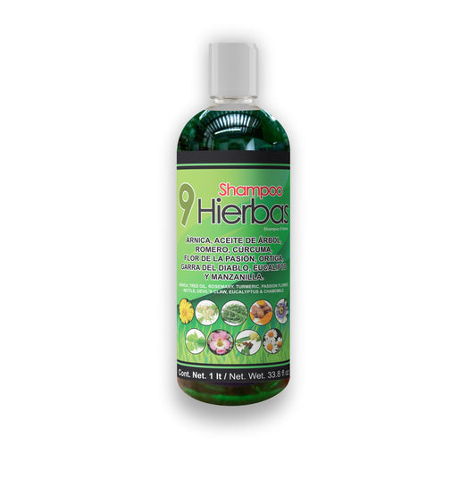 Shampoo 9 Hierbas 1 Litro