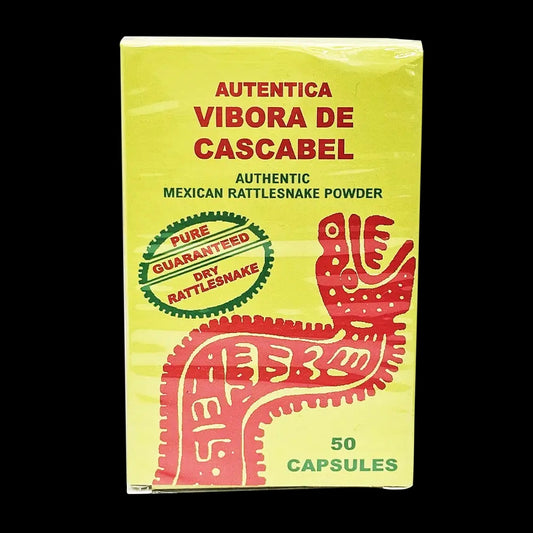 Suplemento Vibora Cascabel 60 Caps 100% Natural