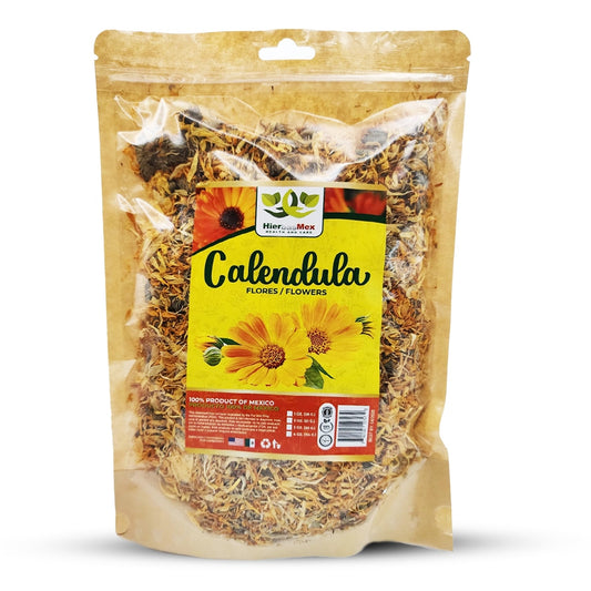 Mercadela Calendula Flower Hierba Herb 4 Oz. Wild Crafted