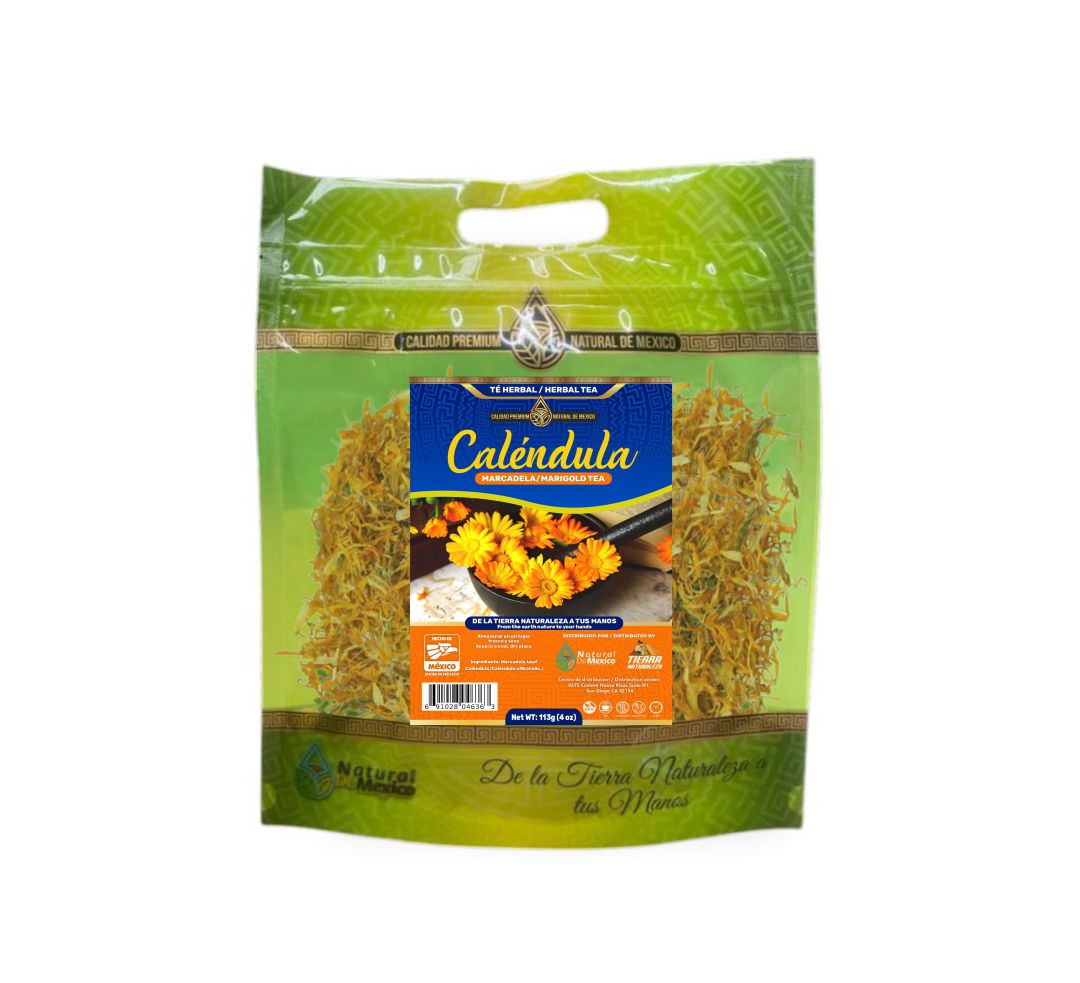 Mercadela Calendula 4 onzas Te Tea 4 Oz.
