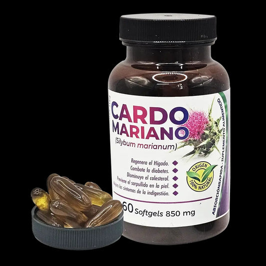 Suplemento Cardo Mariano 100% Natural