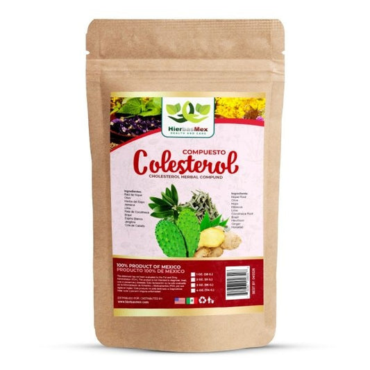Compuesto Herbal Colesterol Cholesterol Herbal Compound 100% Natural Wild Crafted