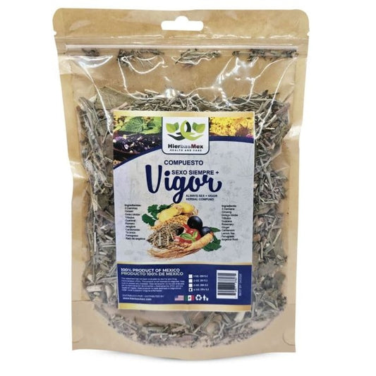 Compuesto Herbal Vigor Herbal Compound 100% Natural Wild Crafted