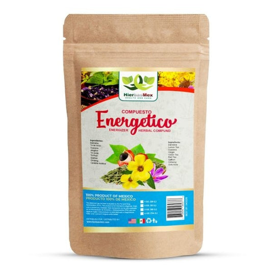 Compuesto Herbal Energetico Herbal Compound 100% Natural Wild Crafted