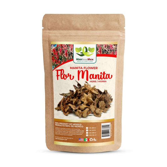 Flor de Manita Flower Hierba Herb 4 Oz. Wild Crafted
