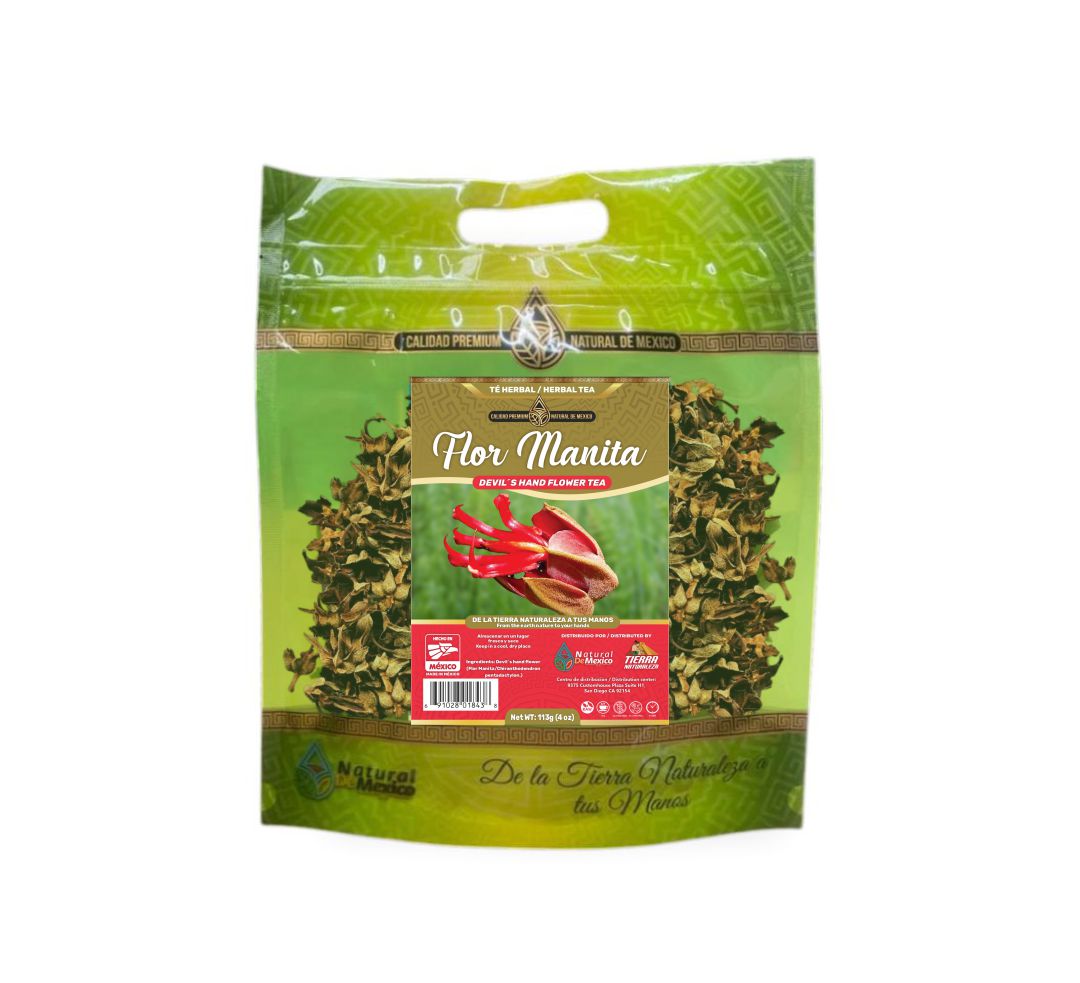Flor de Manita 4 onzas Te Tea 4 Oz.