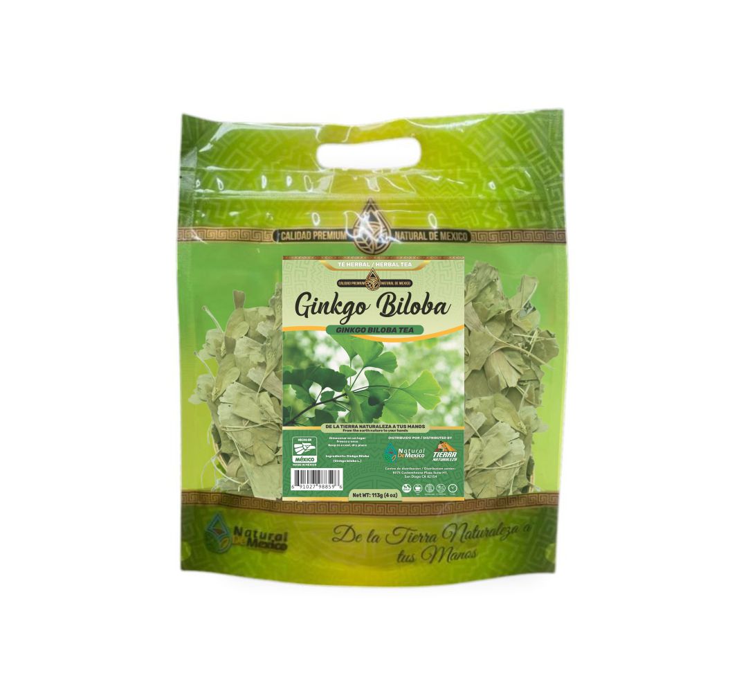 Gingko Ginko Biloba 4 onzas Te Tea 4 Oz.