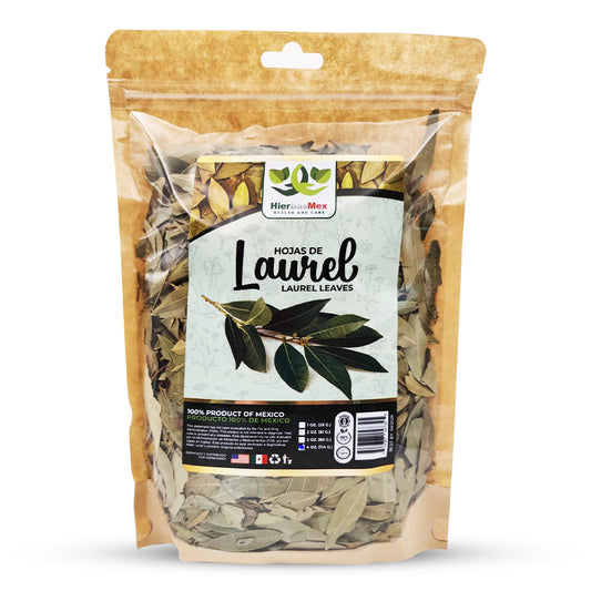 Hojas de Laurel Leaves Hierba Herb 4 Oz. Wild Crafted