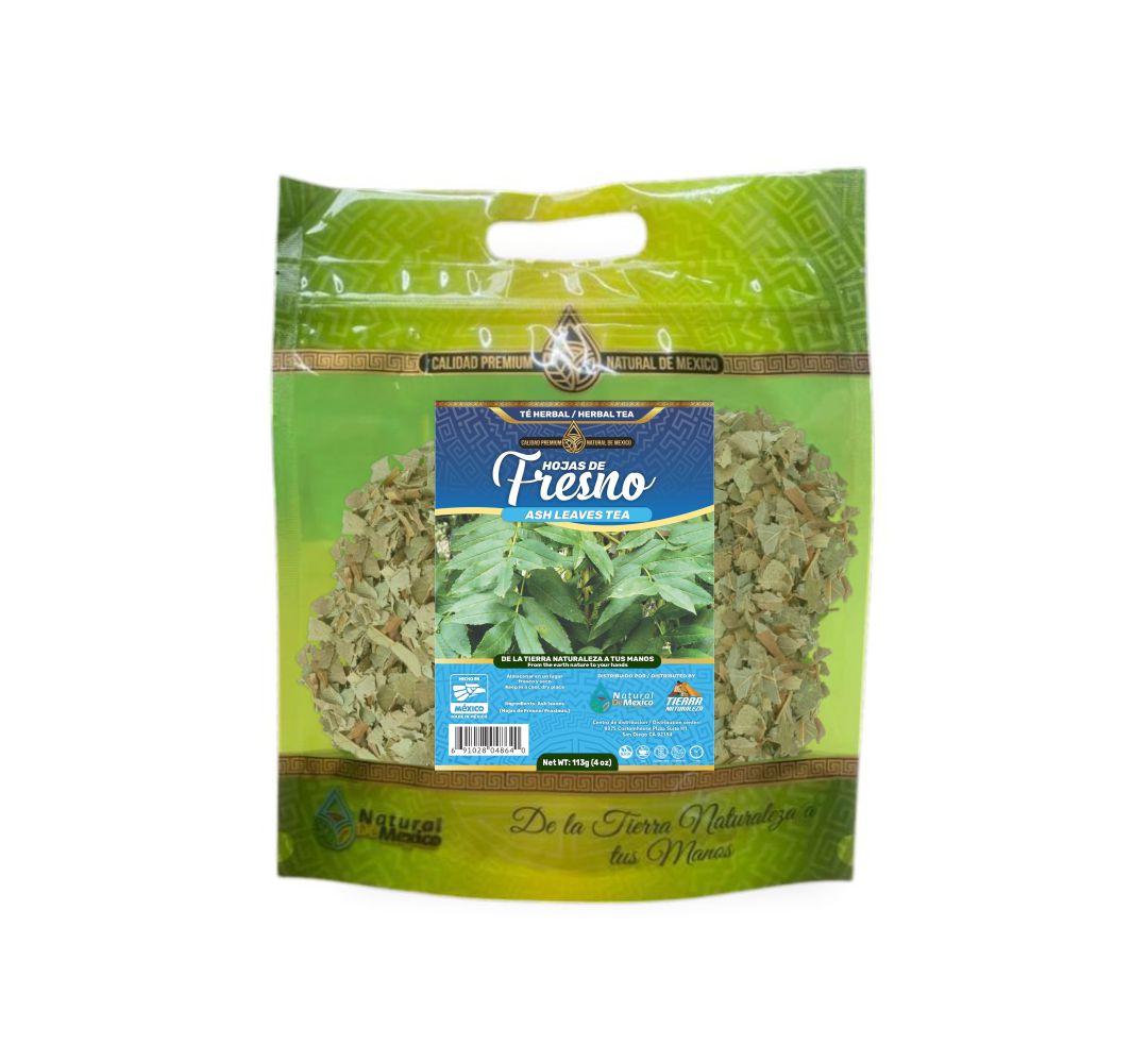 Hojas de Fresno 4 onzas Te Ash Tree Leaves Tea Oz.