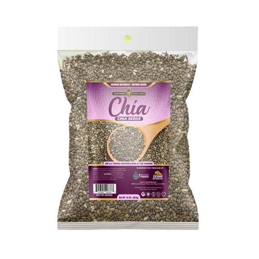 Semillas de Chia Seeds 16 Oz. Natural