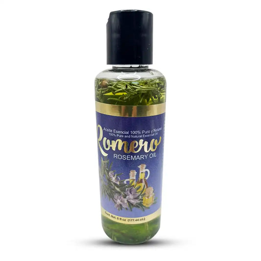 Aceite de Romero Rosemary Oil 6 fl oz.  100% Natural