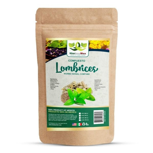 Compuesto Herbal Lombrices Herbal Compound 100% Natural Wild Crafted