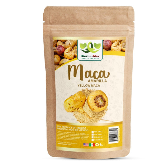 Maca Amarilla Yellow Maca Hierba Herb 4 Oz. Wild Crafted