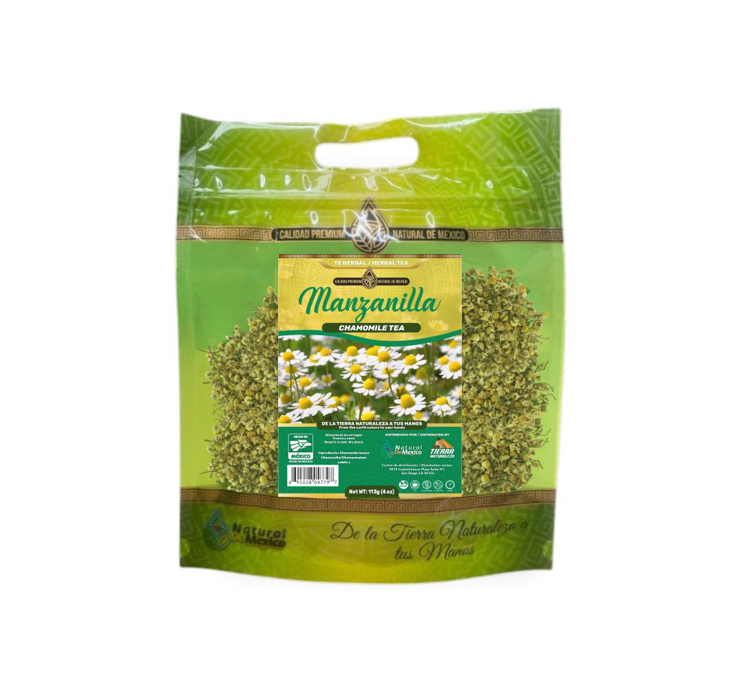 Flor de Manzanilla 4 onzas Te Chamomile Tea 4 Oz.
