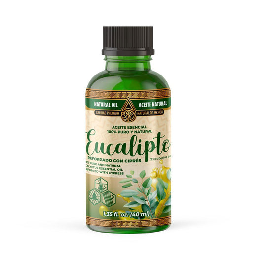 Aceite de Eucalipto y Ciprés Virgen 30 ML. Eucalyptus Oil Virgin