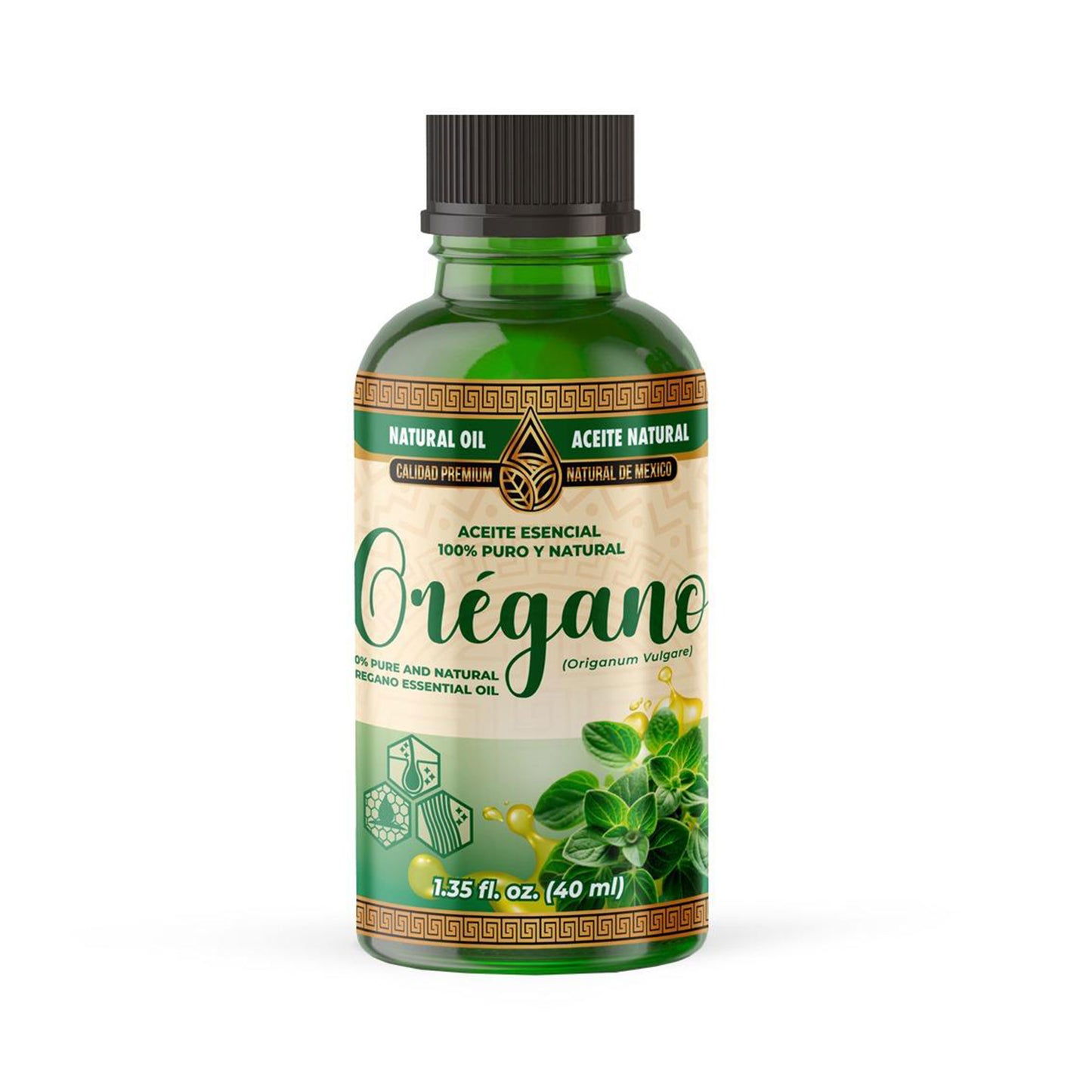 Aceite de Oregano Extra Virgen Natural 30 Ml.
