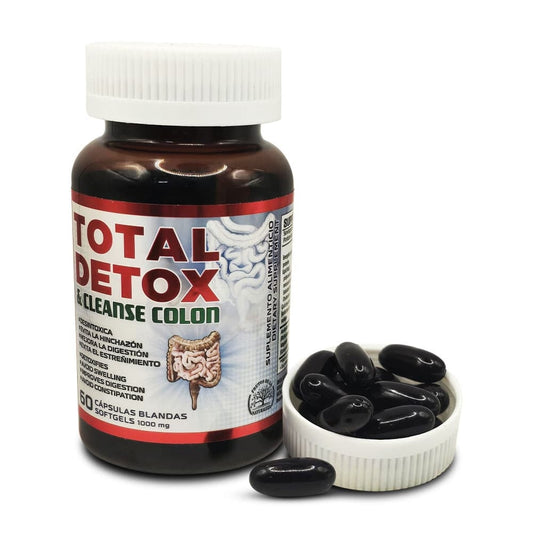 Suplemento Total Detox Colon Cleanse Supplement 100% Natural
