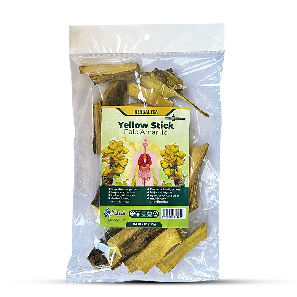 Palo Amarillo 4 onzas Te Tea 4 Oz. Yellow Stick