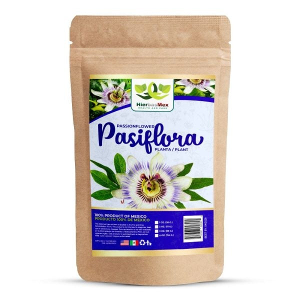 Pasiflora Passionflower Hierba Herb 4 Oz. Wild Crafted