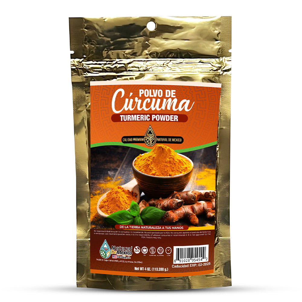 Curcuma en polvo 4 onzas Te Tea Turmeric Powder 4 Oz