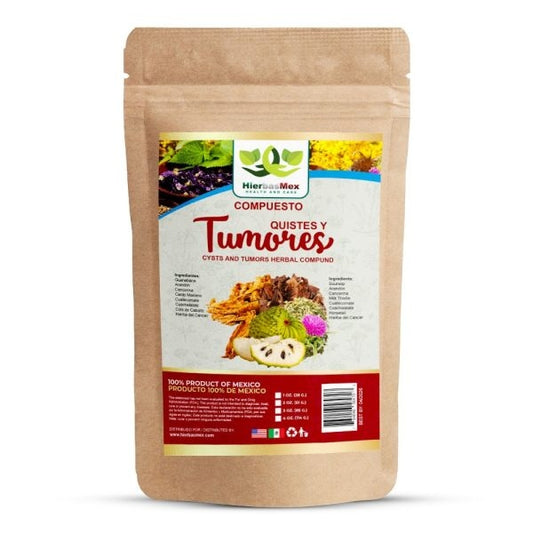 Compuesto Herbal Quistes y Tumores Herbal Compound 100% Natural Wild Crafted