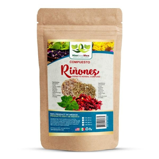Compuesto Herbal Rinones Riñones Herbal Compound 100% Natural Wild Crafted