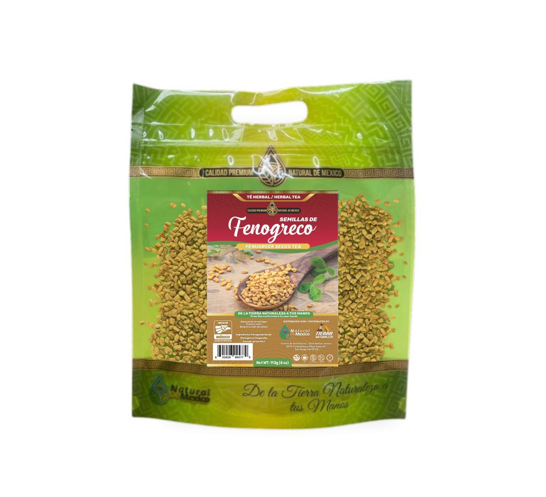 Semillas de Fenogreco 4 onzas Te Tea 4 Oz.