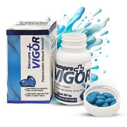 Suplemento Siempre Mas Vigor 100% Natural