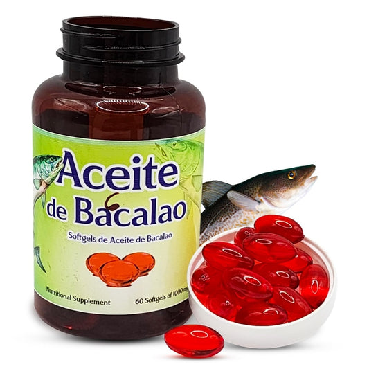Suplemento Aceite de Bacalao Supplement 100% Natural