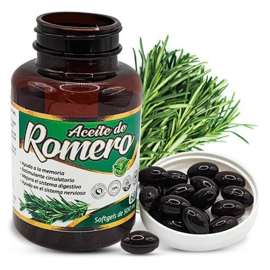 Suplemento Aceite de Romero Rosemary Oil Supplement 100% Natural