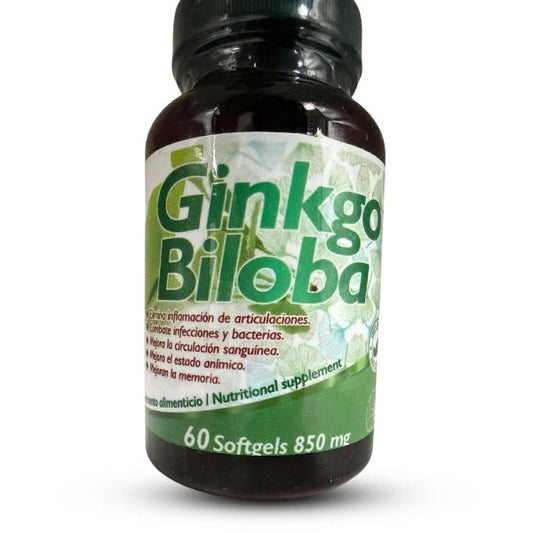 Suplemento Ginkgo Biloba Supplement 100% Natural