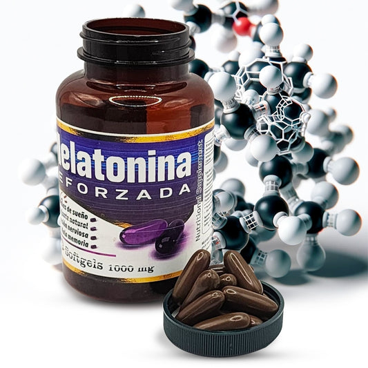 Suplemento Melatonina Reforzada Supplement 100% Natural