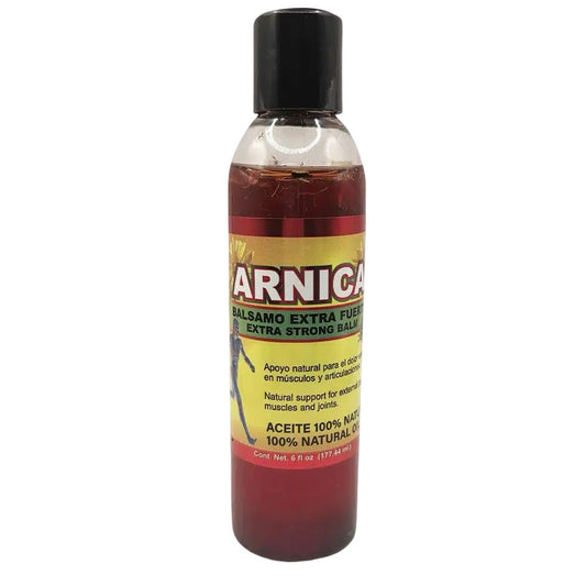 Aceite de Arnica 6 fl oz. 100% Natural