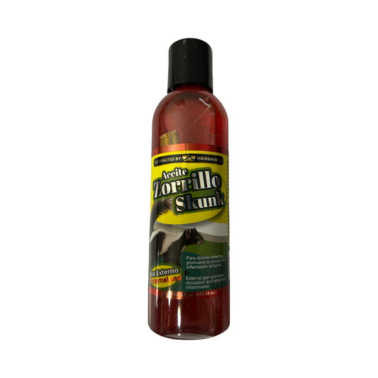 Aceite de Zorillo Skunk Oil 6 fl oz. 100% Natural