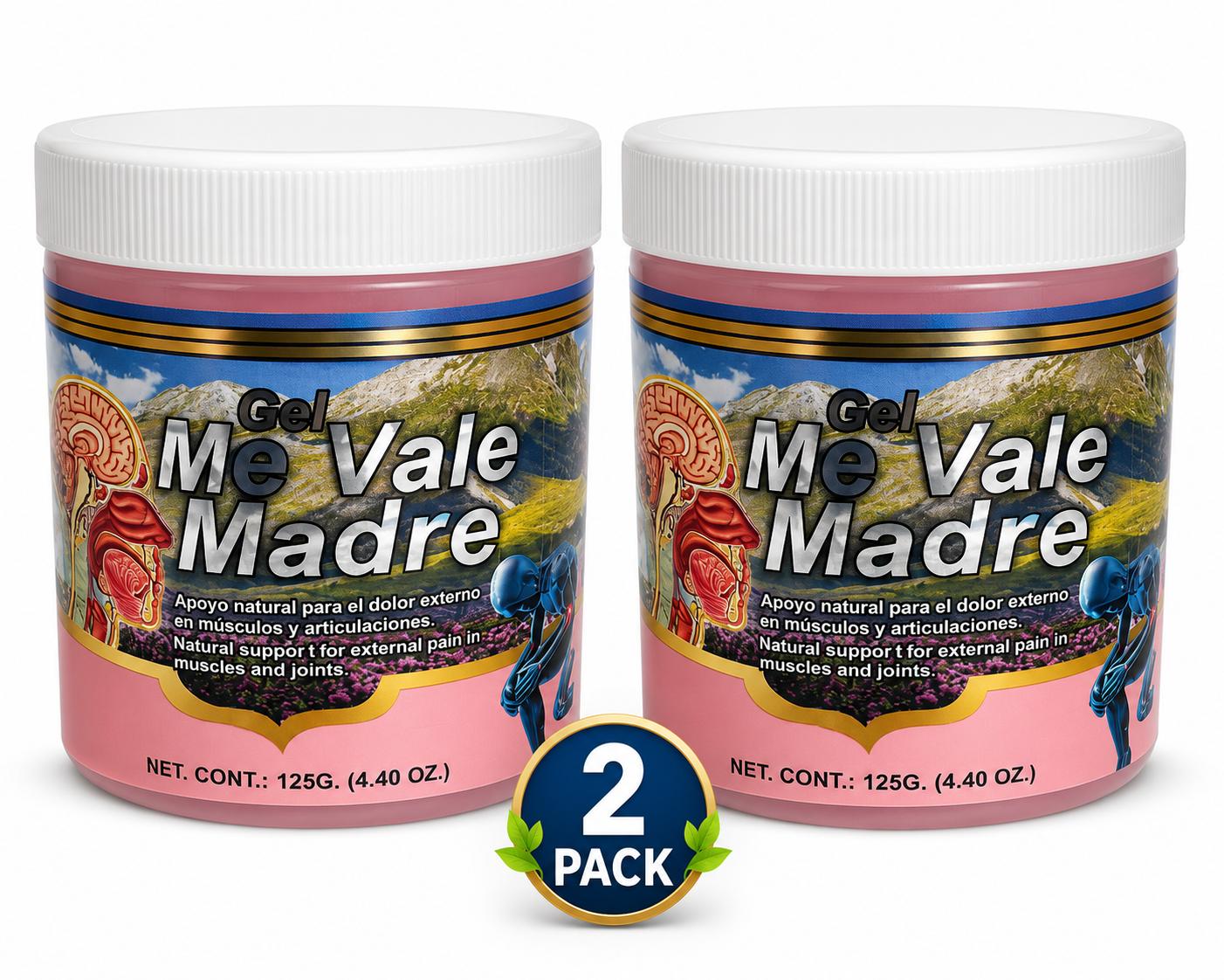 2 Pack Gel Me Vale 125gr