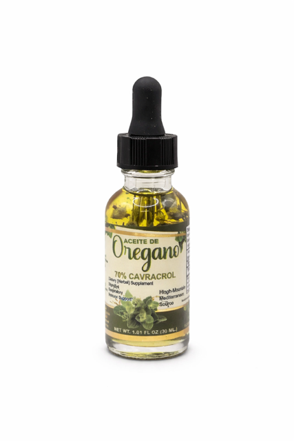 Aceite de Oregano Oil 6 fl oz. 100% Natural
