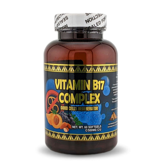 Suplemento Complejo de Vitamina B17 Regenerador de Celulas 60 soft gels