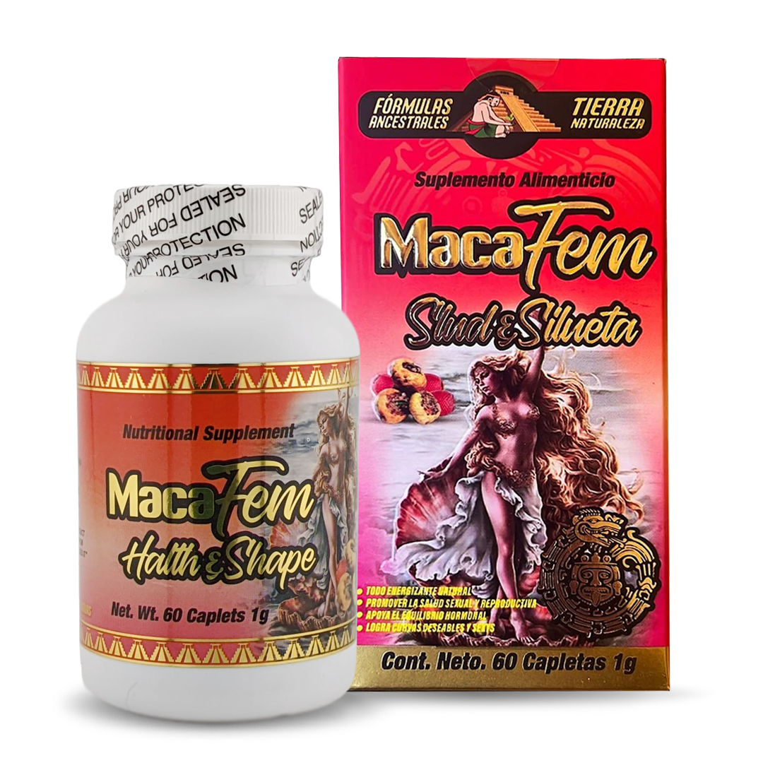 Suplemento Maca Fem Tierra Naturaleza MacaFem 60 Caplets