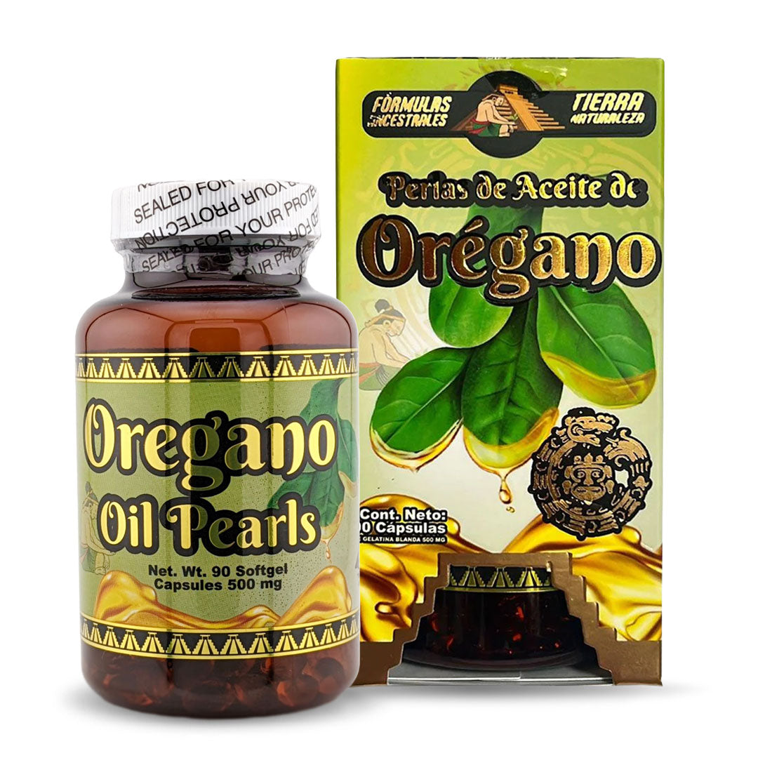 Suplemento Perlas de Aceite de Oregano 90 Capsulas Tierra Naturaleza