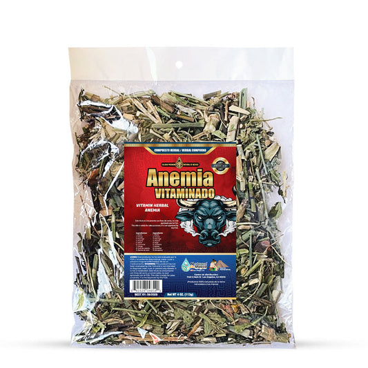 Compuesto Herbal Anemia 4 onzas Te Tea 4 Oz. Anemic