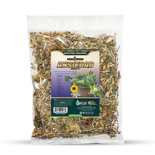 Compuesto Herbal Ansiedad 4 onzas Tea Te 4 Oz Anxiety Tea